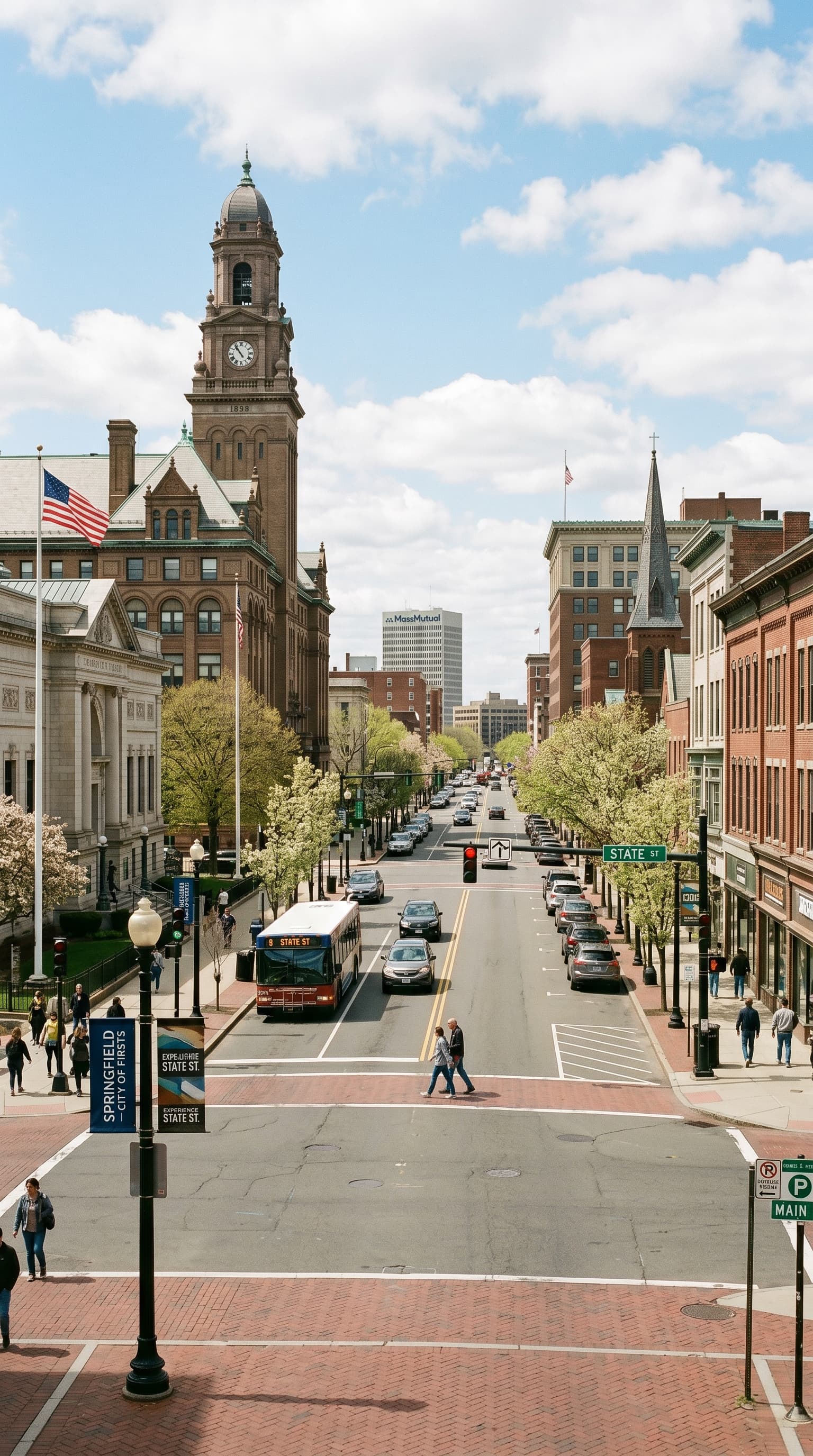 Springfield, Massachusetts on State Street