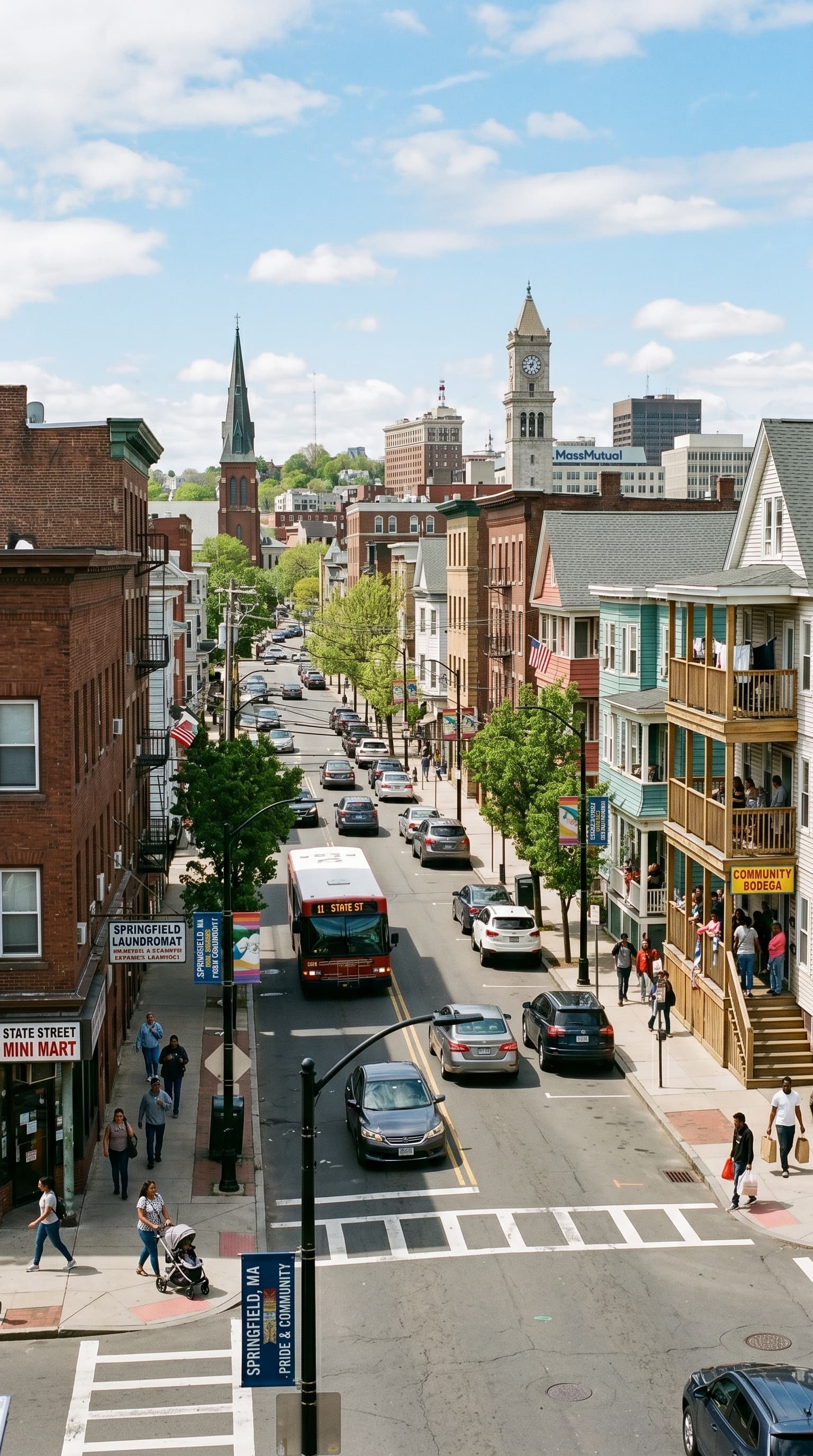 Urban neighborhoods in Springfield